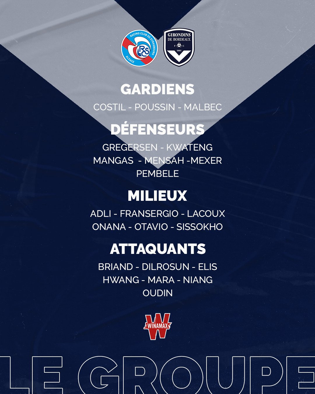 波尔多客场战平斯特拉斯堡，继续不败