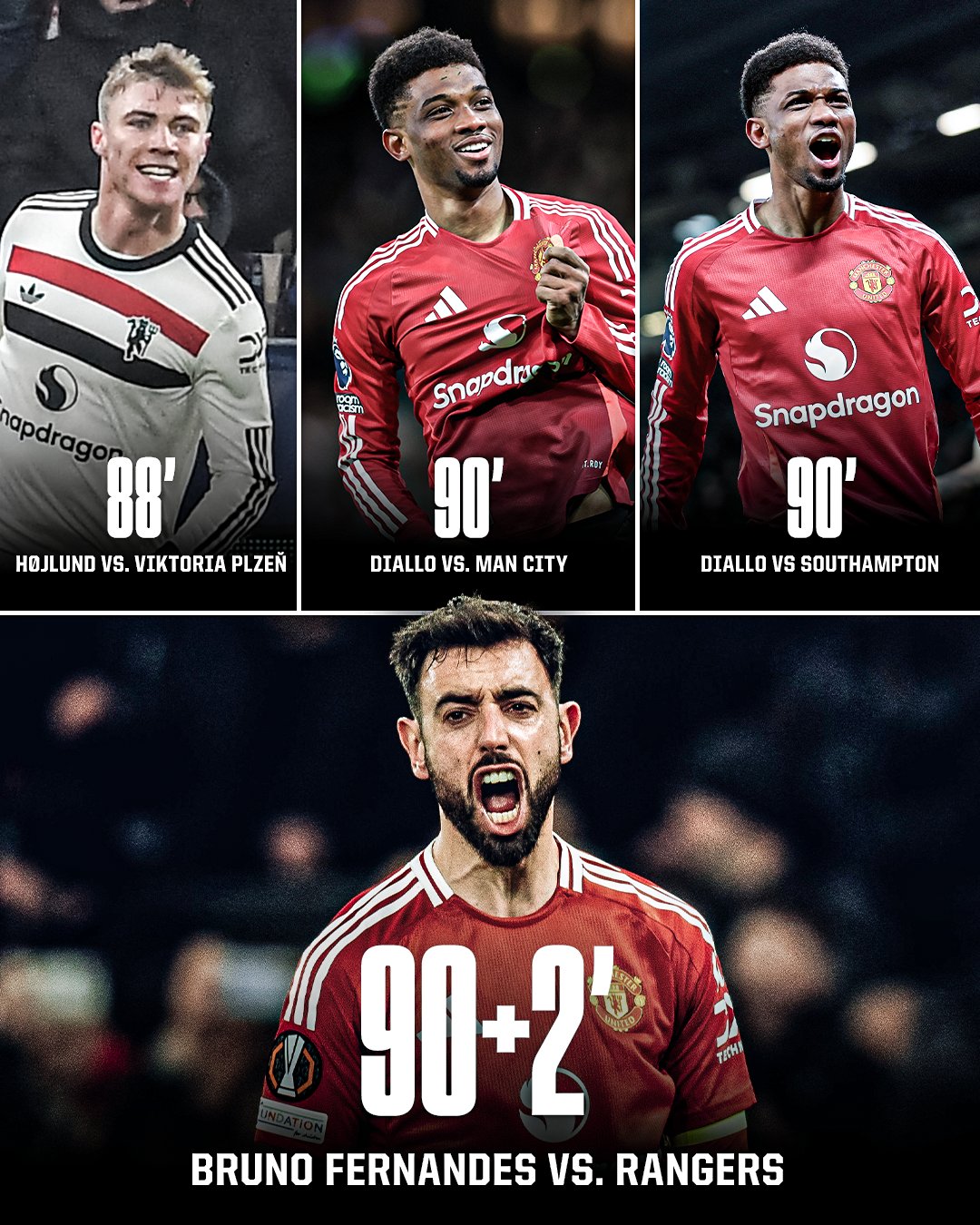 曼联失去领先优势，被追平对手