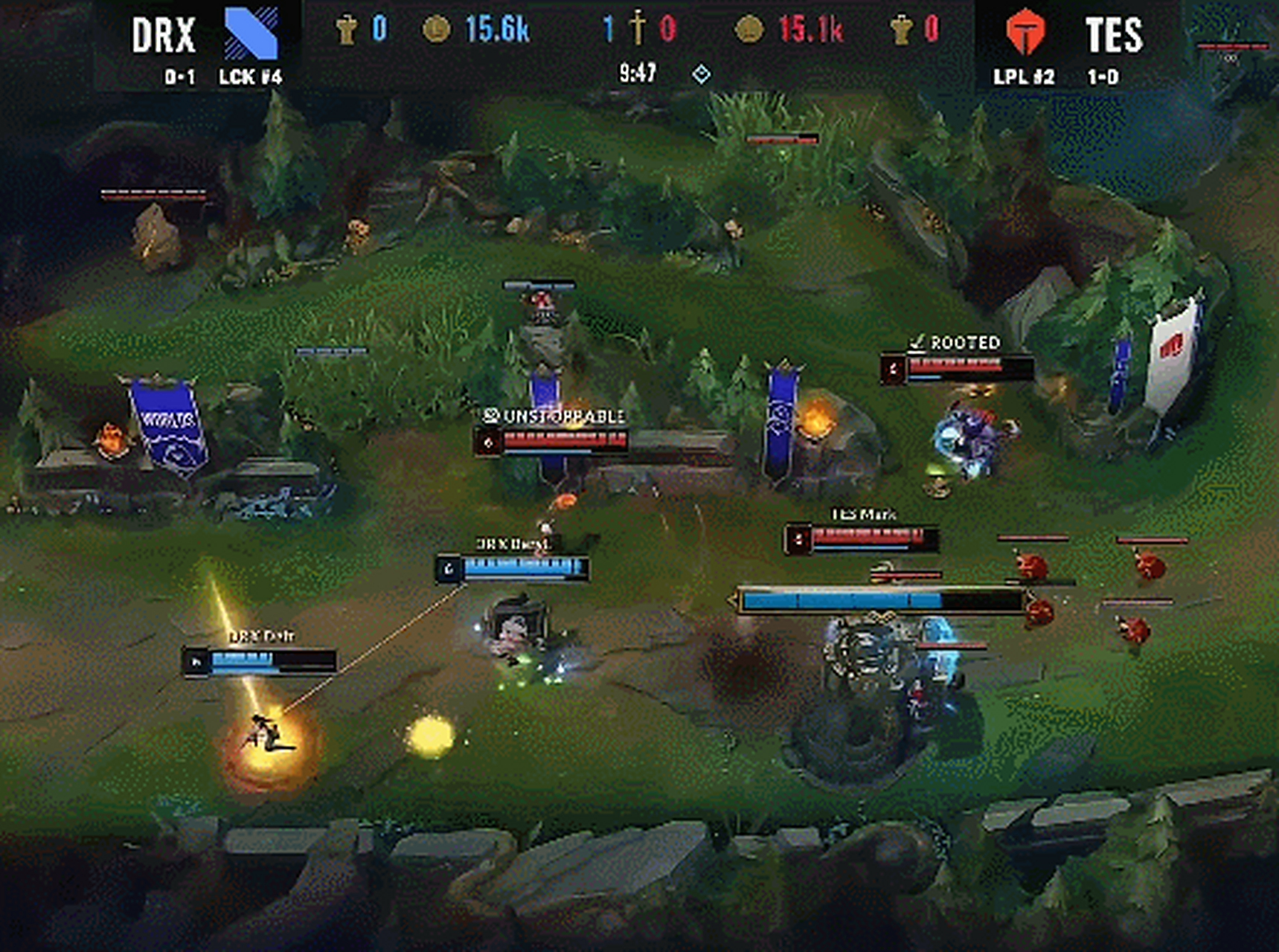 RNG血洗EG,Deft操刀奇招英雄翻盘峡谷大战四强赛,锁定晋级资格 RNG血洗EG,Deft操刀奇招英雄翻盘峡谷大战四强赛,锁定晋级资格